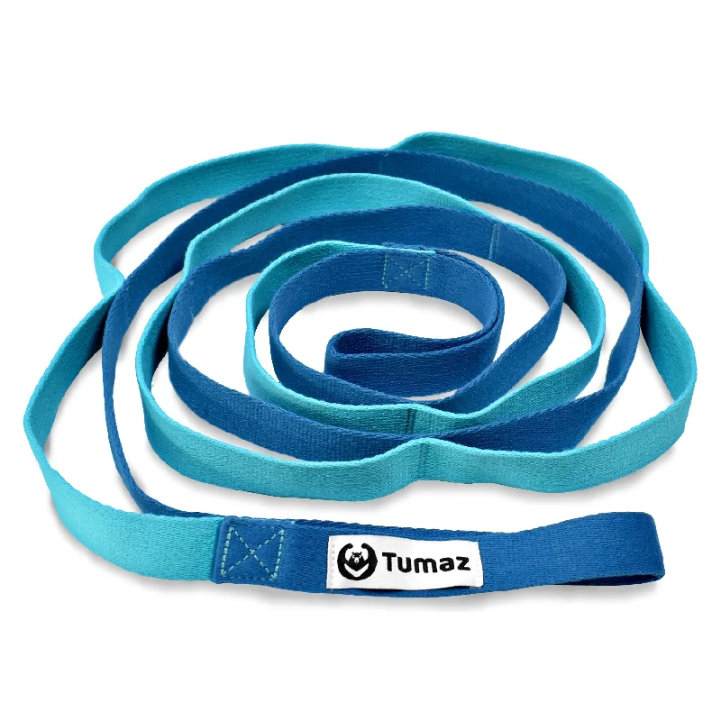 Upgrade Your Practice With Discounted Yoga Props Stretching Strap - 10 Loops
