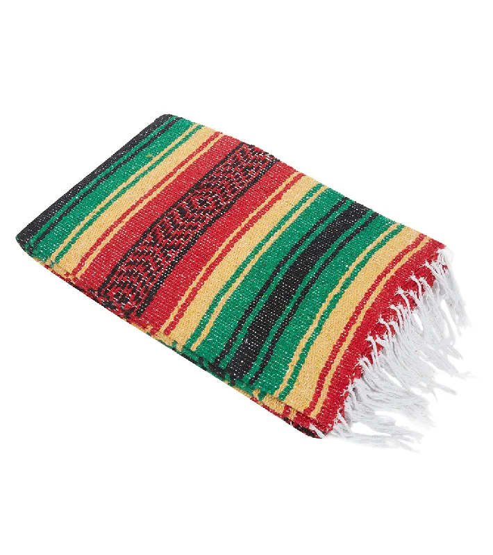 Shop Smart, Stretch Better With Yoga Gear Deals West Path Economy Falsa Mexican Yoga Blanket Rasta
