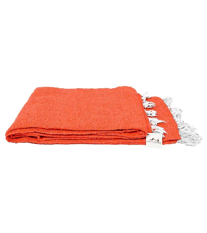 Balance Comfort And Cost With Yoga Discounts West Path Solid Color Mexican Yoga Blanket Orange Balance Comfort And Cost With Yoga Discounts West Path Solid Color Mexican Yoga Blanket Orange