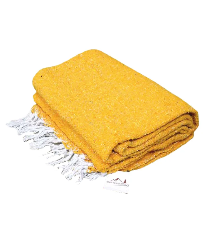 Comfort, Quality, And Savings In Every Pose West Path Solid Color Mexican Yoga Blanket Yellow Comfort, Quality, And Savings In Every Pose West Path Solid Color Mexican Yoga Blanket Yellow