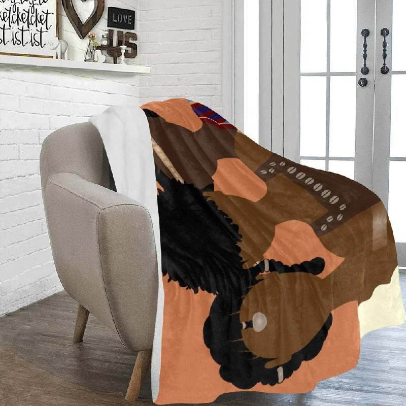 Upgrade Your Practice With Discounted Yoga Props Woman Warrior 60x80 Blanket