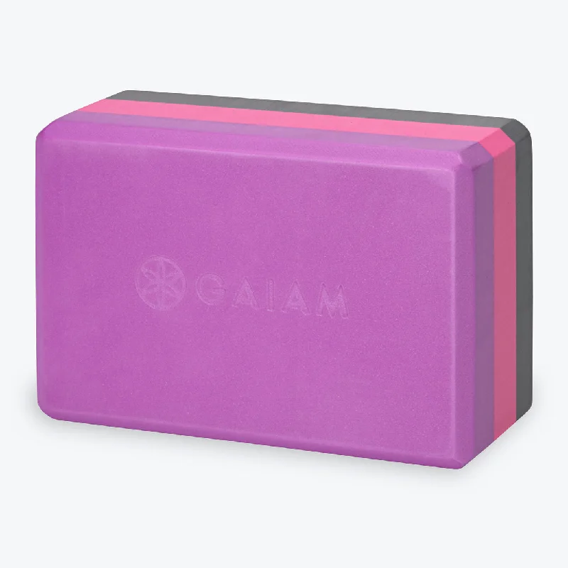 From Mats To Straps, Shop Yoga Deals Today Tri-Color Yoga Block