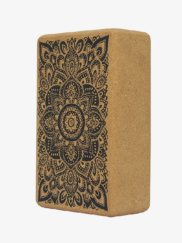 Unwind, Relax, And Save On Yoga Gear Yoga Design Lab Cork Brick - Mandala Black