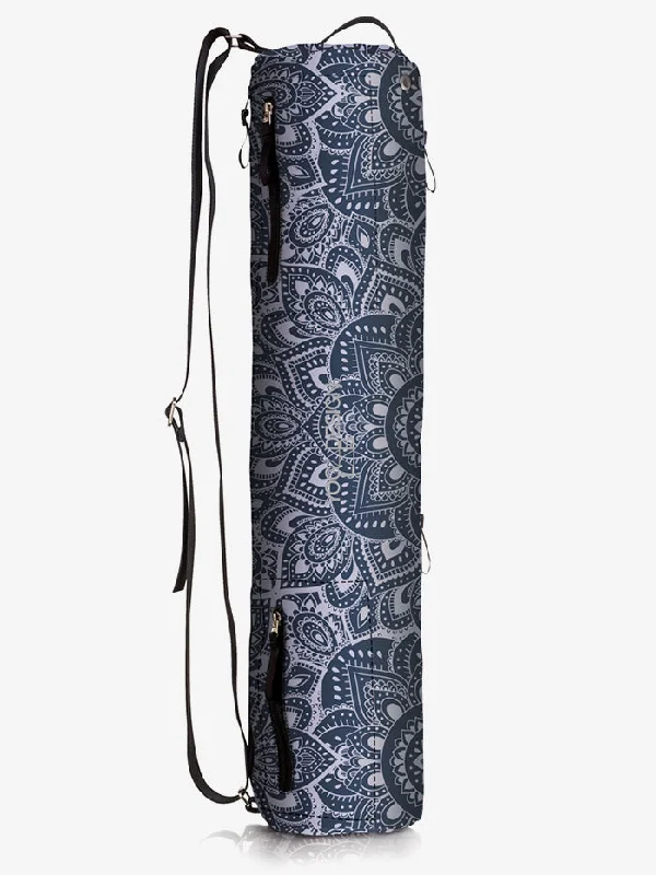 Your Yoga Routine, Upgraded For Less Yoga Design Lab Mat Bag - Mandala Charcoal