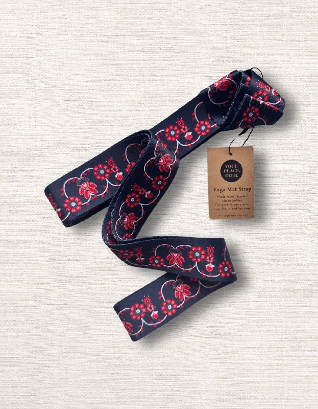Inner Peace, Outer Savings On Yoga Essentials Yoga Strap - Mantra Red