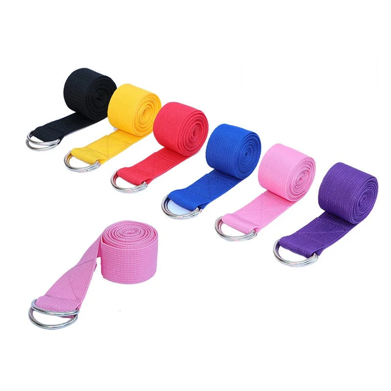 From Mat To Movement, Shop Yoga Deals Yoga Stretch Strap Multi-Colors