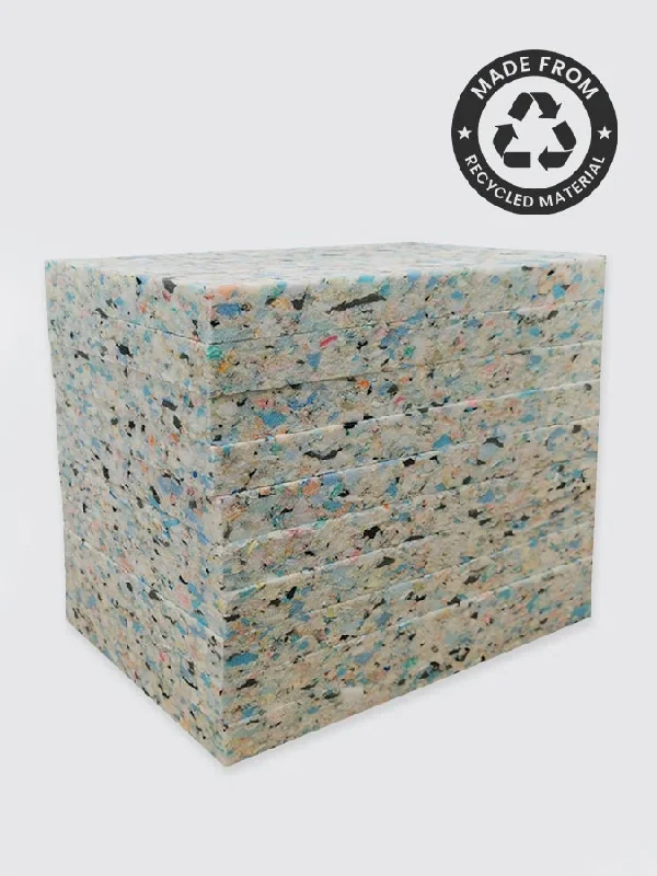 Comfort Meets Style In Our Yoga Sale Yoga Studio 1'' Inch Chip Foam Half Yoga Block (10 Pack)