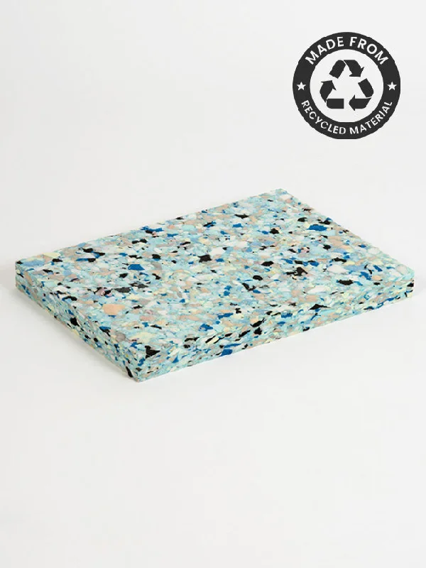 Premium Yoga Blocks And Straps At Lower Prices Yoga Studio 1 Inch Chip Foam Half Yoga Block (30 x 20 x 2.5cm)