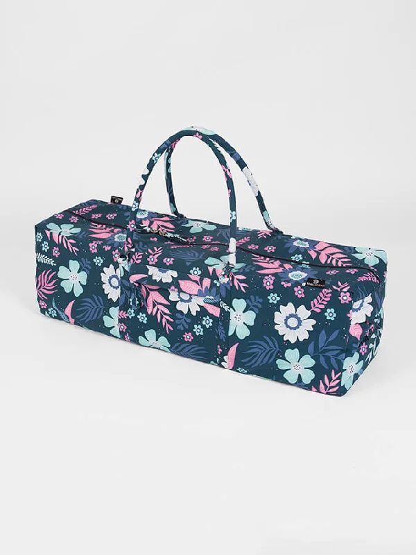 Essential Yoga Accessories Now At Special Discounts Yoga Studio GOTS Organic Cotton Designed Yoga Equipment Kit Bag - Floral Collection Essential Yoga Accessories Now At Special Discounts Yoga Studio GOTS Organic Cotton Designed Yoga Equipment Kit Bag - Floral Collection