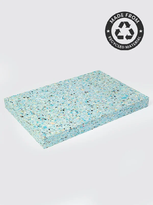 Affordable Luxury For Every Yoga Session Yoga Studio Recycled Chip Foam Extra Large Pad Block (60 x 40 x 5cm)