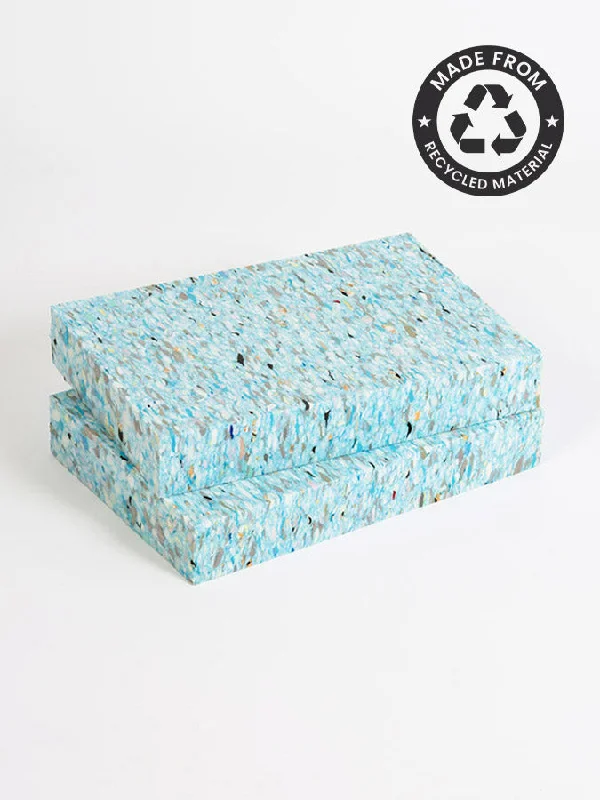 Elevate Your Practice With Discounted Yoga Gear Yoga Studio Recycled Chip Foam Full Yoga Blocks (Twin Pack)