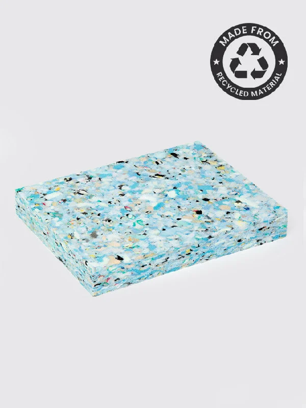 Best-Selling Yoga Accessories Now More Affordable Yoga Studio Recycled Chip Foam Pilates Head Block (20 x 15 x 2.5cm)