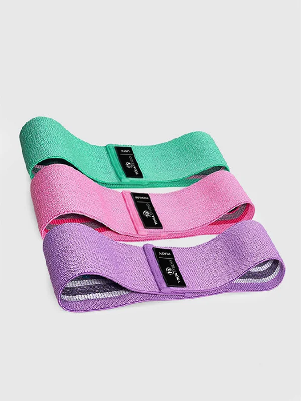 Premium Yoga Blocks And Straps At Lower Prices Yoga Studio Resistance Hip Bands - 3 Pack