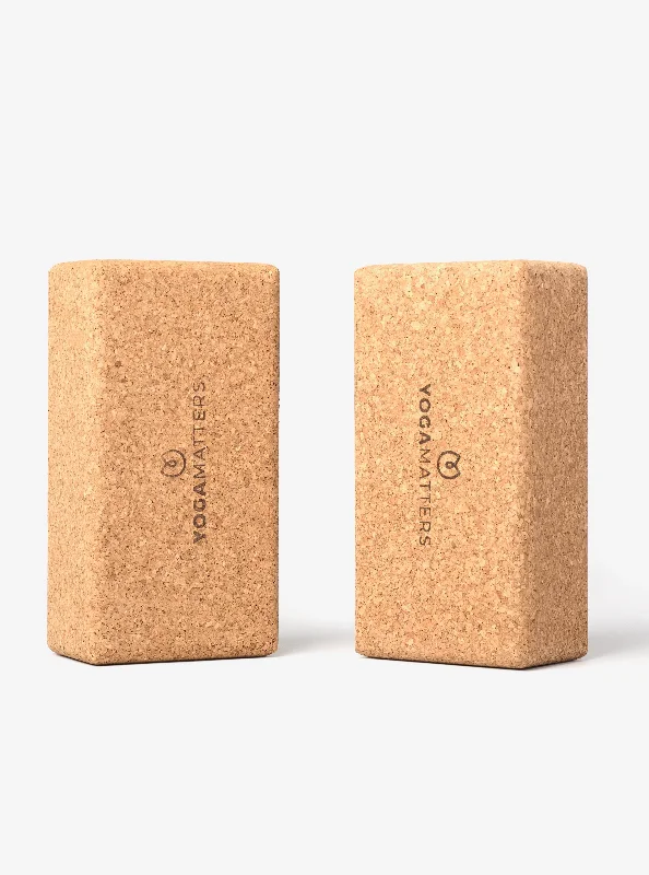 Feel Good, Look Great, Spend Less On Yoga Gear Yogamatters Cork Brick Pair