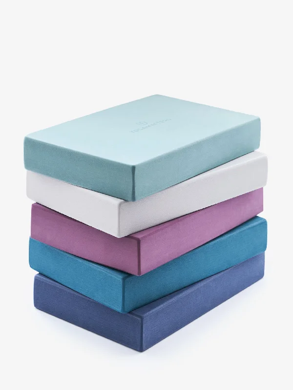 Your Yoga Journey Starts With Savings Yogamatters Yoga Block - Mixed Box of 20