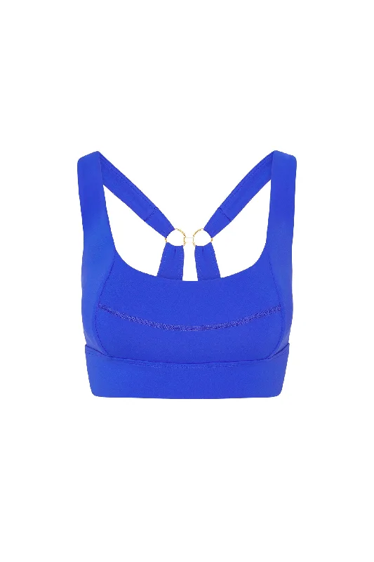 Premium Yoga Wear At Special Discounts Arches "The Tash Bra" - Cobalt