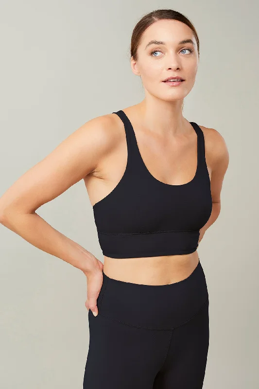Fashionable Yoga Apparel Now On Sale New Studio Bra (Black)