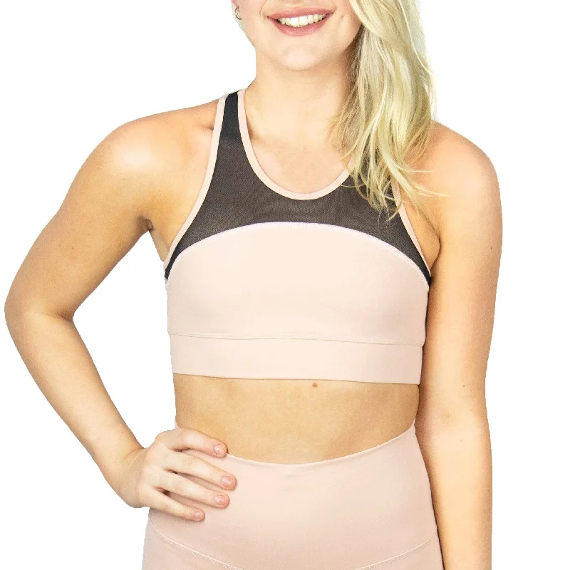 Soft, Stretchy, And Super Affordable Yoga Wear Yoga Sports Bra - Sand