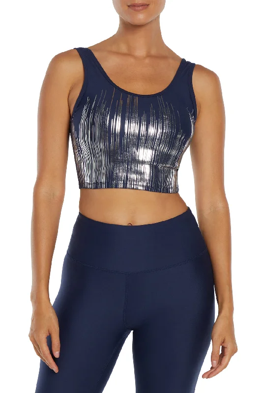 Your Yoga Wardrobe, Upgraded For Less Marley Long Sports Bra - Naval Academy