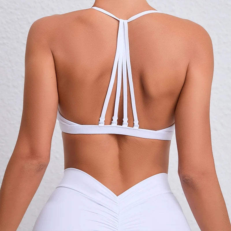 Your Go-To Yoga Outfits Now More Affordable Trio Strap Yoga Bra